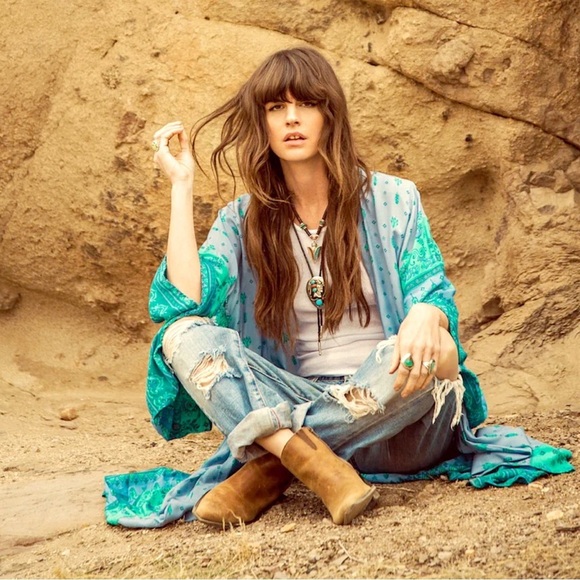 Early Original Spell & The Gypsy Spell Desert Wanderer Kimono Robe - Picture 2 of 11